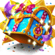 Rare Gilded 2020 Birthday Treasure Chest