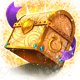 Rare Gilded Treasure Chest