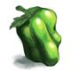Crunchy Green Pepper