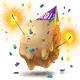 New Year's Nougat