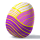 Wavy Purple Egg
