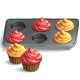 Assortment of 6 Cupcakes (Red and Yellow)