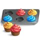 Assortment of 6 Cupcakes (Red, Yellow and Blue)