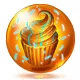 Extra Sweet Cupcake Charm