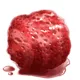 Red Double Sponge Charm