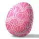 Antique Scalloped Pink Egg