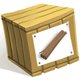 Wooden Crate of Splintered Wood