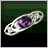 High-grade Amethyst Hair Ornament
