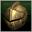 Gold-plated helmet