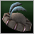 Feathered Roll Hat Feathered Roll Hat