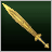 Gold-adorned Sword
