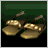 Gold-embroidered Sandals Gold-embroidered Sandals
