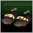 Gold-embroidered Sandals