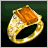 Custom Amber Ring