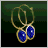 Lapis Earring