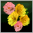 Rose Hair Ornaments