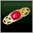Star Ruby Hair Ornament
